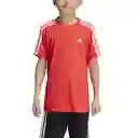 Adidas Camiseta u Tr-Es 3S T Niño Rojo XL