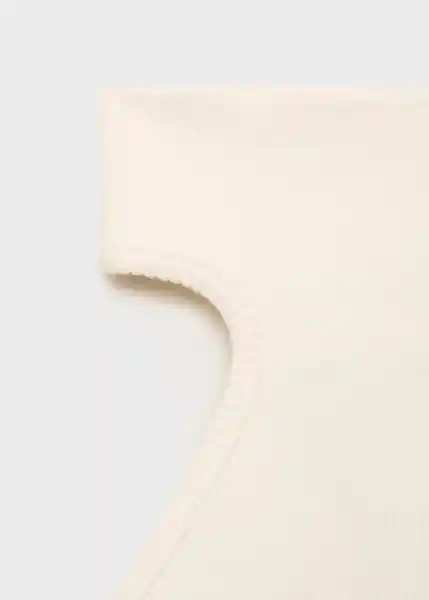 Top Duke Crudo Talla 24 Mujer Mango