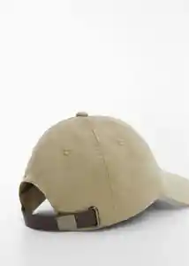 Gorra Básica Taupe Talla 99 Hombre Mango