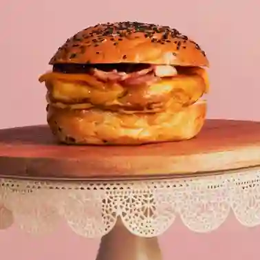 Egg burger