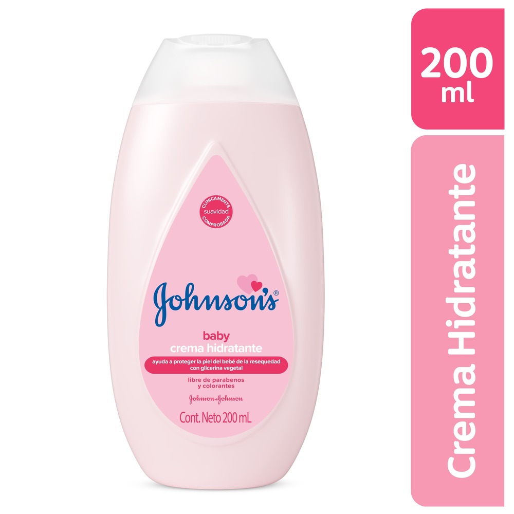 Johnsons Crema Corporal Original para Bebé 200 ml