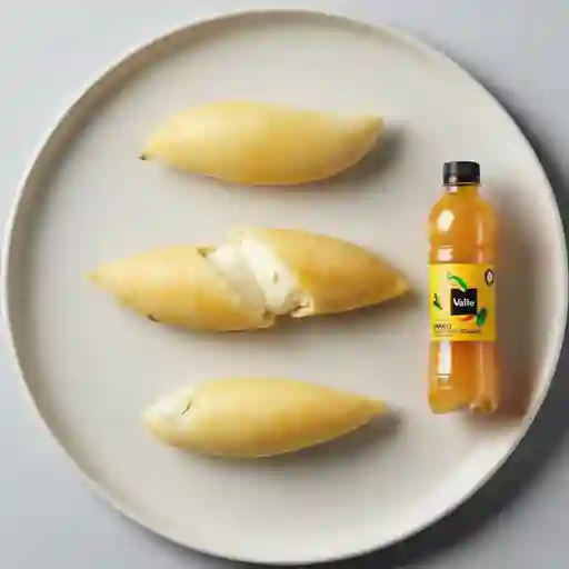 Combo Empanada de Queso + Del Valle Frutal Mango 500ML