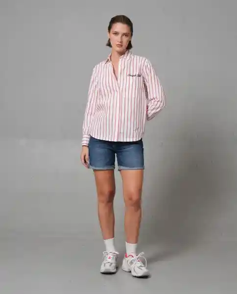 Short Mujer Azul Talla 12 259G000_AZU194024 Rifle