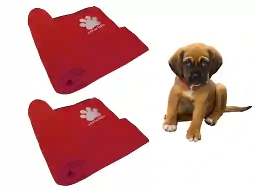 2 Cobija Térmica Grande 70 Cm X 120 Cm Rojo