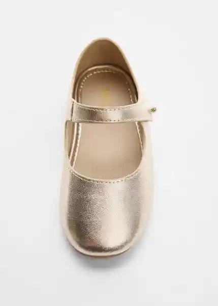 Zapatos Hanna Oro Talla 24 Niña Mango