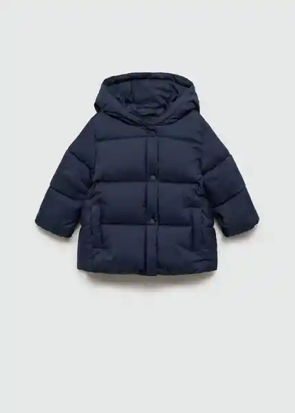Abrigo Anorak Christie Navy Talla 69 Niñas Mango