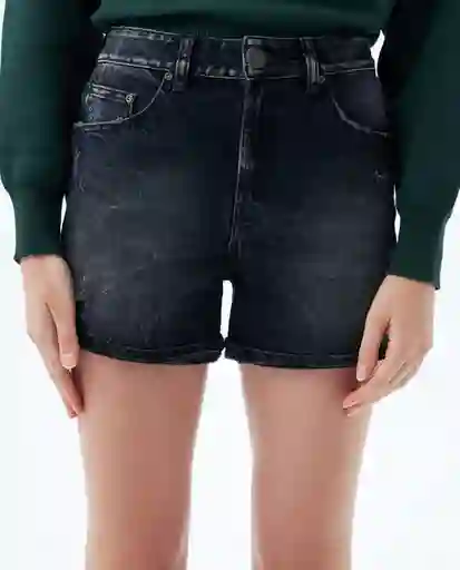 Short Mujer Negro Talla 8 359f004 Americanino