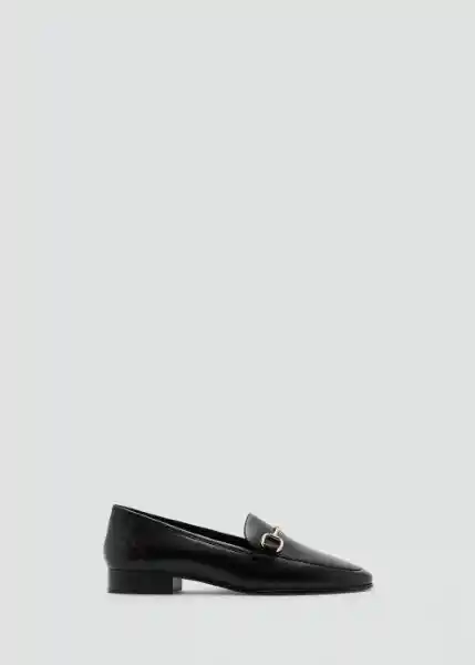 Zapatos House1 Negro Talla 38 Mujer Mango