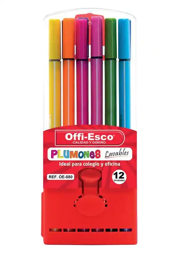 Plumon Triangular Lavable Oe-080 X 12 Unds