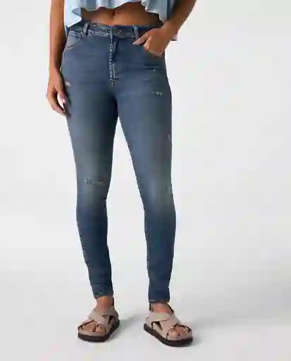 Jean Mujer Azul Talla 16 332G600_AZU174021