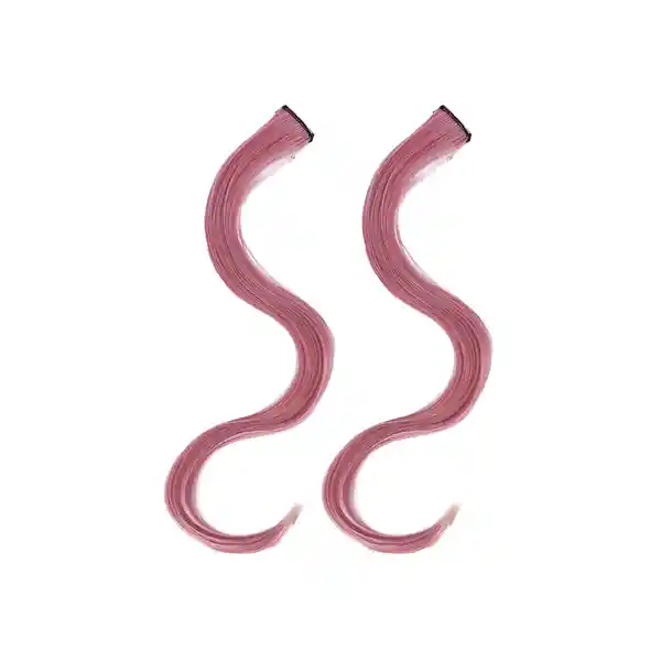 Set Extensiones de Cabello Rosado Miniso