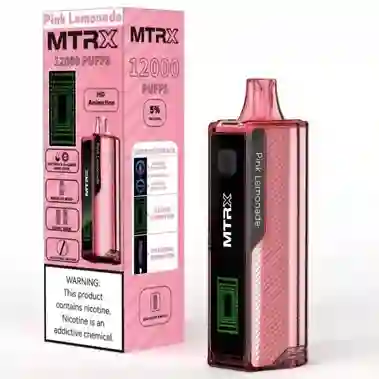 Mtrx 12k Puffs (pink Lemonade)