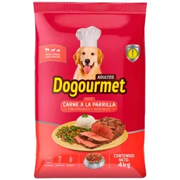 Dogourmet Alimento para Perros Adultos Sabor Carne a la Parrilla