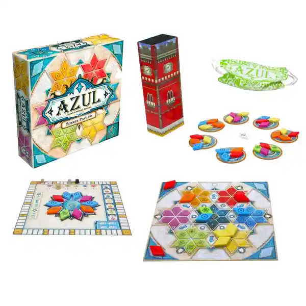 Asmodee Juego de Mesa Azul Pabellón de Verano