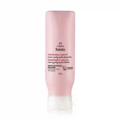 Crema Para Peinar Reparadora Flor de Cereza y Aguacate Tododia