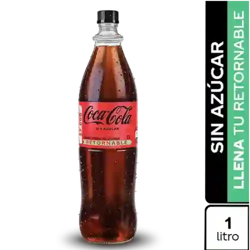Coca-Cola Sin Azúcar 1 L