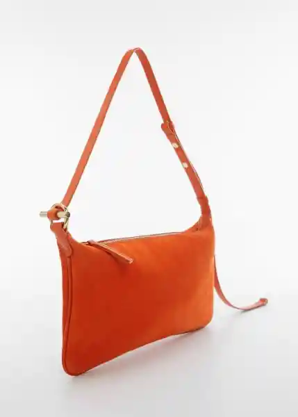 Bolso P Toutou Naranja Talla 99 Mujer Mango