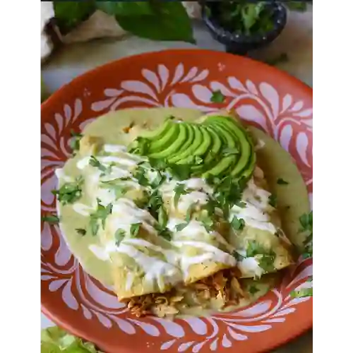 Enchiladas Verdes