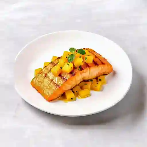 Salmon En Salsa De Maracuya