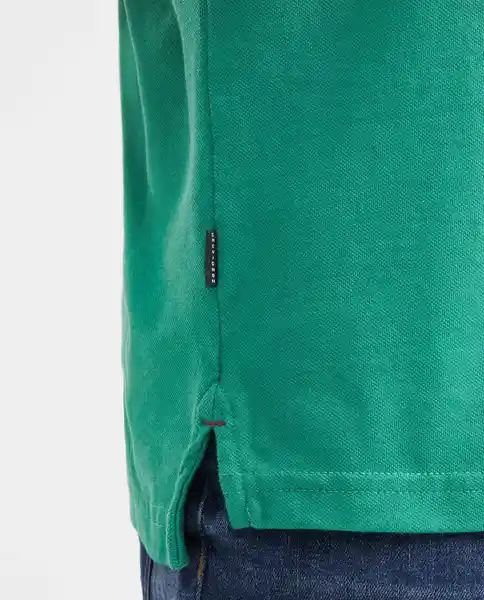 Camiseta Polo Neru Neck Verde Cebollín Oscuro XL Chevignon