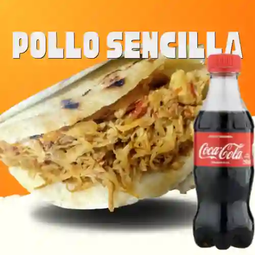 Pollo Sencilla + Coca-cola 250 ml