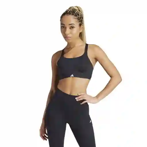 Adidas Top Tlrdim Luxe Hs Entrenamiento Mujer Negro Talla LG
