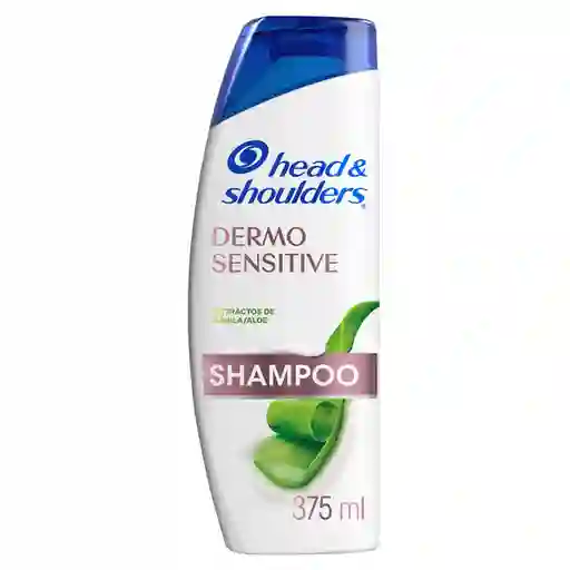 Shampoo Head Shoulders Dermo Sensitive Extractos de Sabila / Aloe Control Caspa Champu Head and Shoulders 375 ml