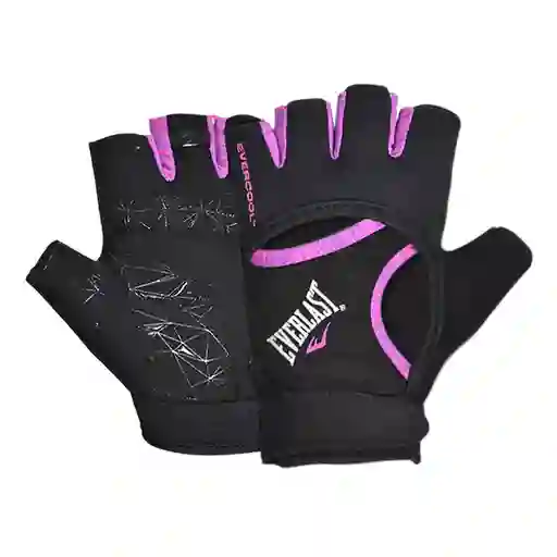 Everlast Guantes de Pesas Vento Negro/Rosa Talla M