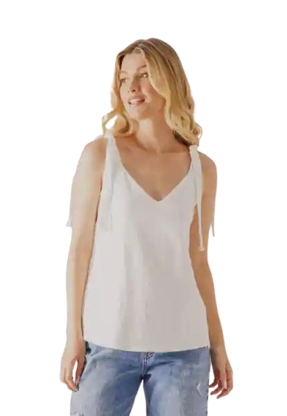 Blusa Manga Sisa Blanco Talla XL Arkitect