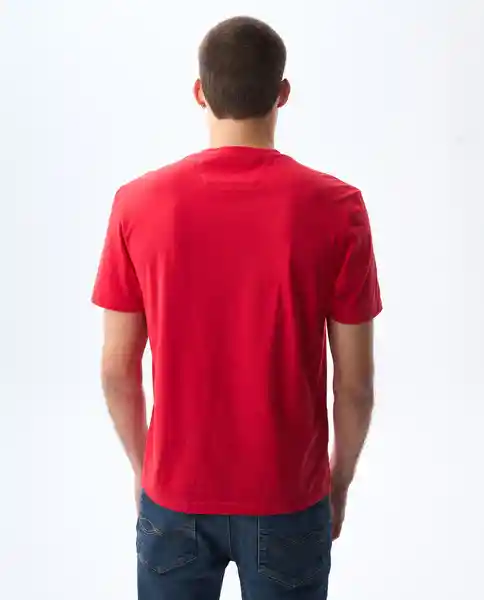 Camiseta Hombre Rojo Talla M 841G023_ROJ191763 Americanino