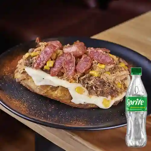 Combo Patacón de Carne + Sprite Original 400ml