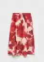 Falda Aquare Crudo Talla S Mujer Mango