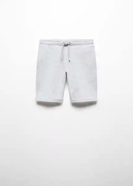 Bermuda Sóller Gris Medio Vigoré Talla 12 Niños Mango