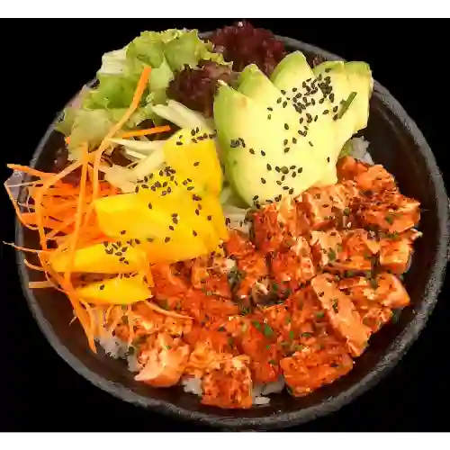 Poke de Salmón Togarashi