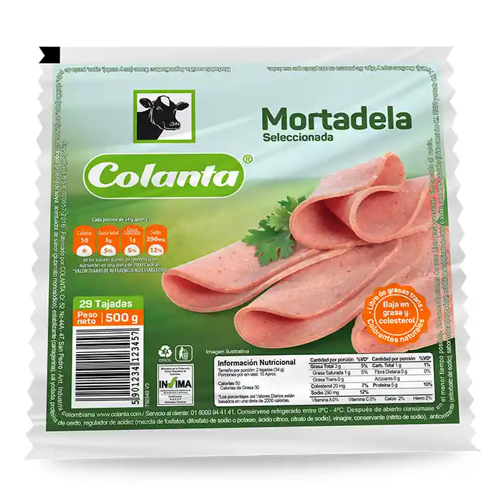 Colanta Mortadela Seleccionada