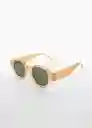 Gafas de Sol Florenci Amarillo Pastel Talla 99 Mujer Mango