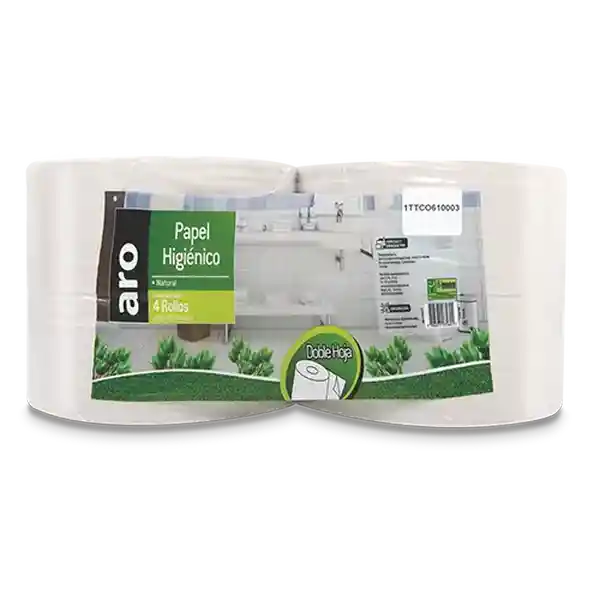 Aro Papel Higiénico Jumbo Natural