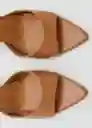 Sandalias Pepyt Camel Talla 36 Mujer Mango