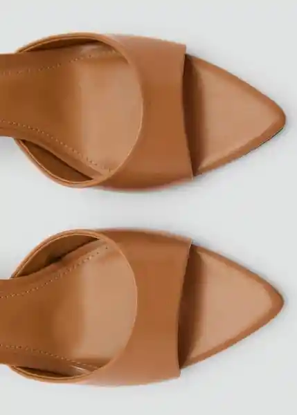 Sandalias Pepyt Camel Talla 36 Mujer Mango