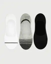 Medias Casuales Tipo Baletas Wacom X3 Punto Blanco Talla 09-11