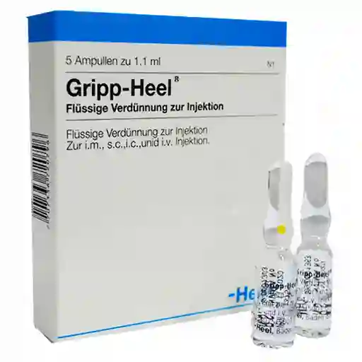 HEEL Medicamento Homeopatico Inyectable Gripp