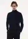 Buzo Jersey Willyt Navy Talla XXL Hombre Mango