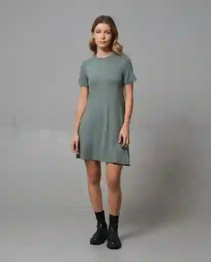 Vestido Mujer Verde Talla S 270G000_VER176009 Rifle
