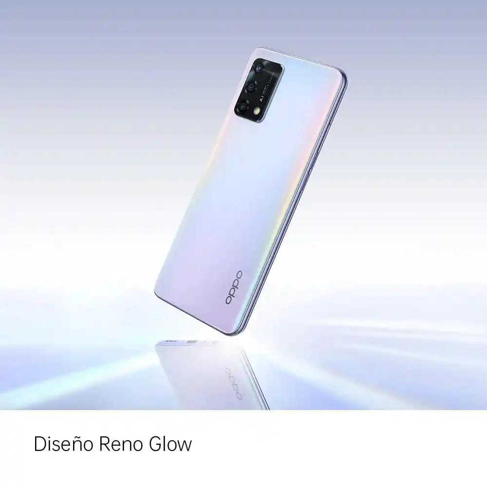 Oppo Celular Reno 6 Lite 128Gb Color Plateado