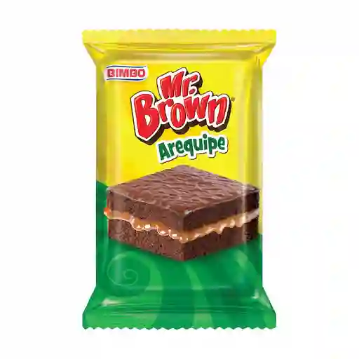 Mr. Brown Brownie Relleno de Arequipe