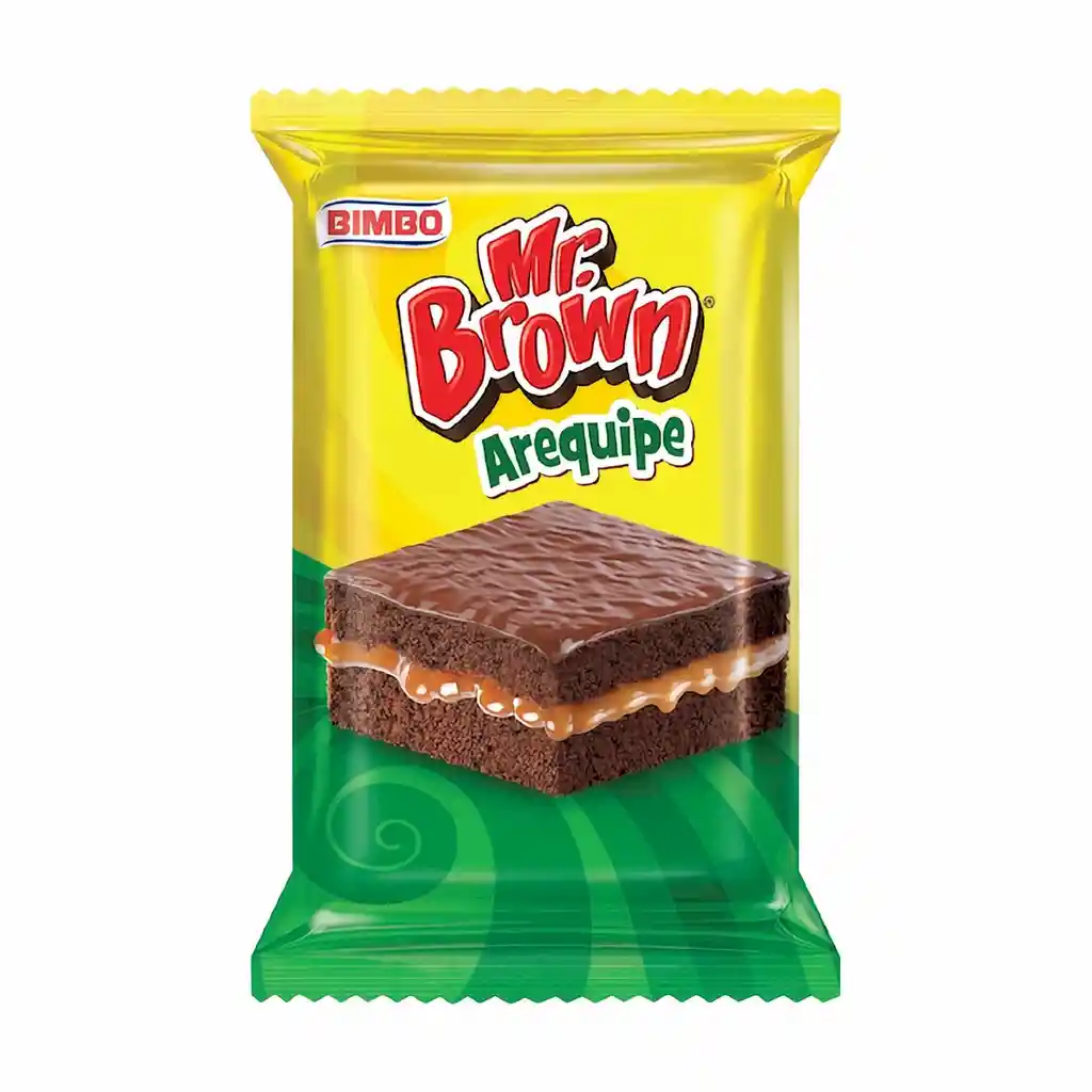 Mr. Brown Brownie Relleno de Arequipe