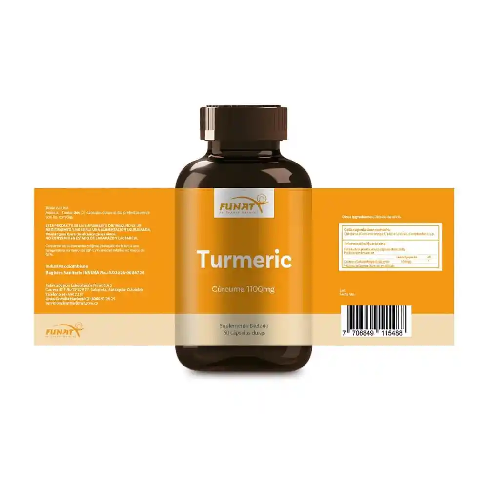 Curcuma Funat Capsulas