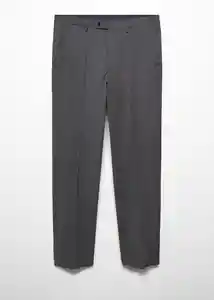 Pantalón Brasilia Gris Talla 38 Hombre Mango