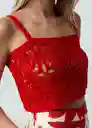 Esqueleto Tejido Mujer Rojo Adrenalina Medio T S 482G038 Naf Naf