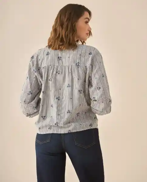 Camisa Azul Medianoche Ultra Oscuro Talla L 613G039 Esprit